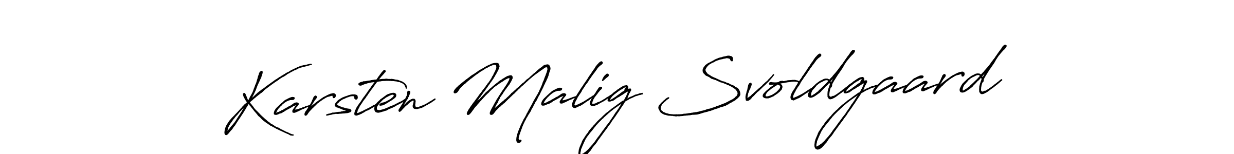 if you are searching for the best signature style for your name Karsten Malig Svoldgaard. so please give up your signature search. here we have designed multiple signature styles  using Antro_Vectra_Bolder. Karsten Malig Svoldgaard signature style 7 images and pictures png