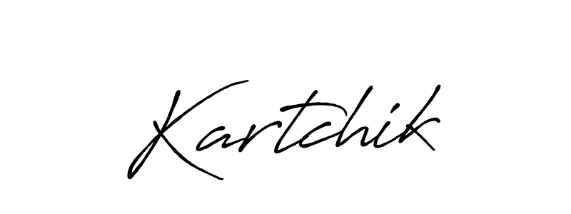 How to make Kartchik name signature. Use Antro_Vectra_Bolder style for creating short signs online. This is the latest handwritten sign. Kartchik signature style 7 images and pictures png