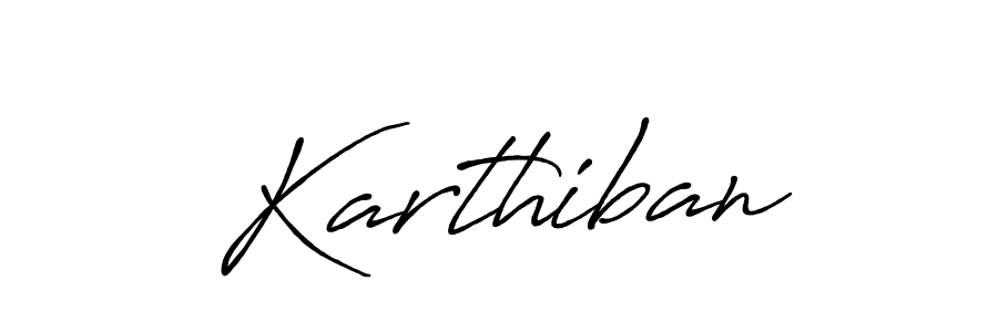 How to make Karthiban signature? Antro_Vectra_Bolder is a professional autograph style. Create handwritten signature for Karthiban name. Karthiban signature style 7 images and pictures png