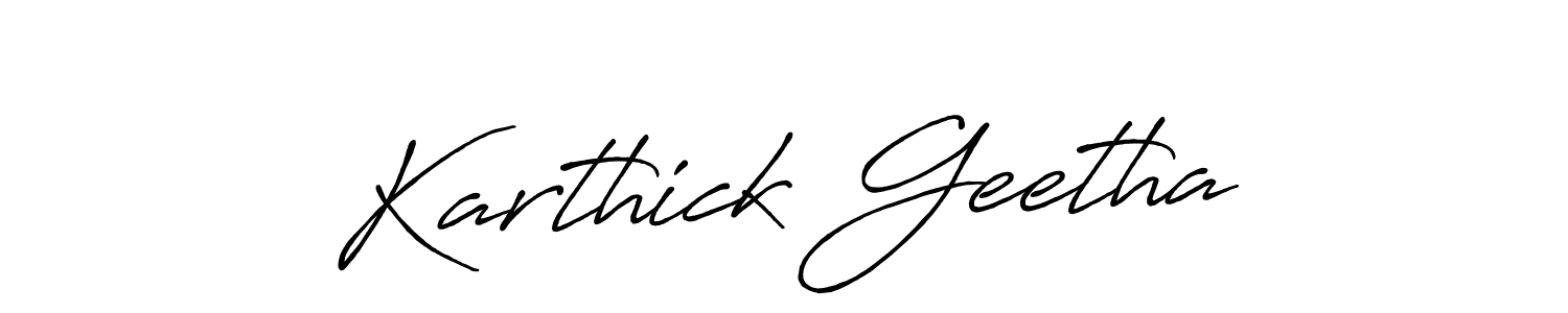 Best and Professional Signature Style for Karthick Geetha. Antro_Vectra_Bolder Best Signature Style Collection. Karthick Geetha signature style 7 images and pictures png