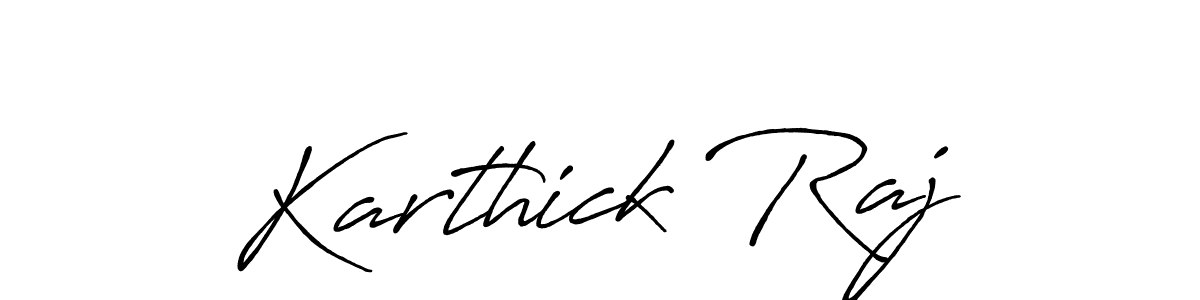 Also You can easily find your signature by using the search form. We will create Karthick Raj name handwritten signature images for you free of cost using Antro_Vectra_Bolder sign style. Karthick Raj signature style 7 images and pictures png