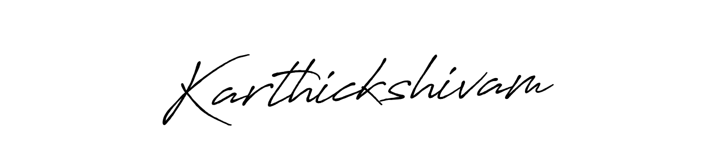 You should practise on your own different ways (Antro_Vectra_Bolder) to write your name (Karthickshivam) in signature. don't let someone else do it for you. Karthickshivam signature style 7 images and pictures png