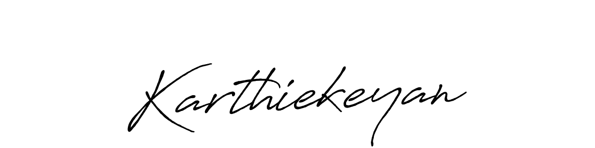 How to make Karthiekeyan name signature. Use Antro_Vectra_Bolder style for creating short signs online. This is the latest handwritten sign. Karthiekeyan signature style 7 images and pictures png