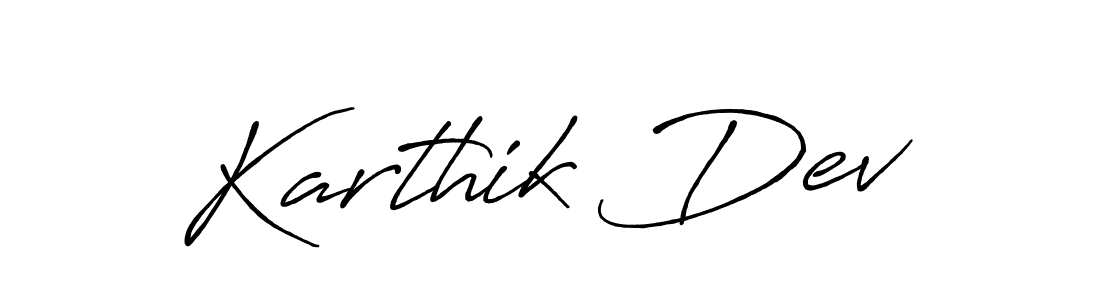 Also You can easily find your signature by using the search form. We will create Karthik Dev name handwritten signature images for you free of cost using Antro_Vectra_Bolder sign style. Karthik Dev signature style 7 images and pictures png