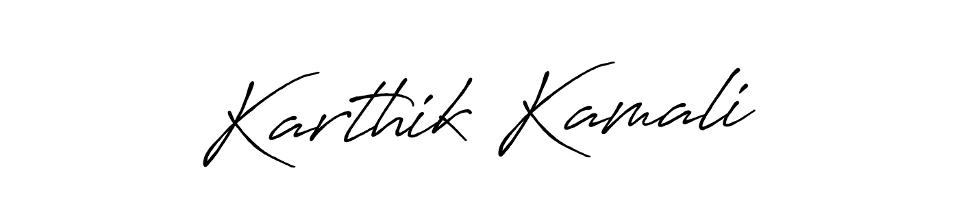 Make a short Karthik Kamali signature style. Manage your documents anywhere anytime using Antro_Vectra_Bolder. Create and add eSignatures, submit forms, share and send files easily. Karthik Kamali signature style 7 images and pictures png