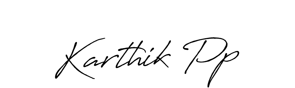 You should practise on your own different ways (Antro_Vectra_Bolder) to write your name (Karthik Pp) in signature. don't let someone else do it for you. Karthik Pp signature style 7 images and pictures png