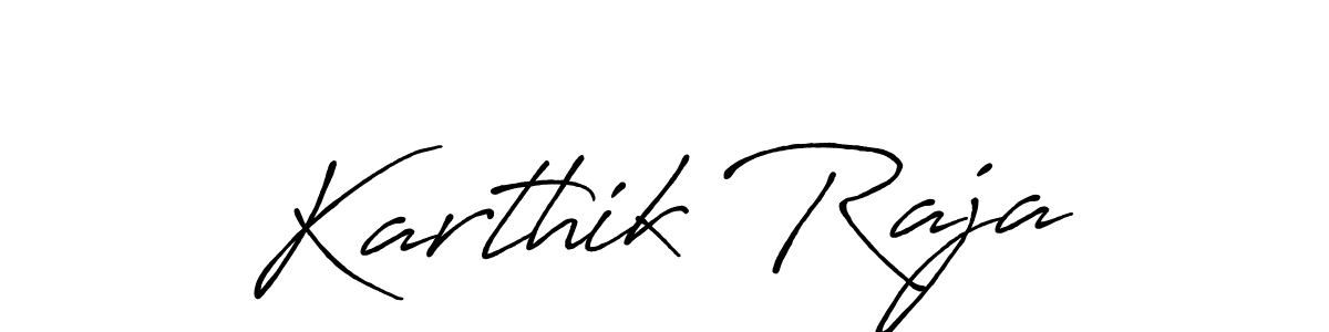 The best way (Antro_Vectra_Bolder) to make a short signature is to pick only two or three words in your name. The name Karthik Raja include a total of six letters. For converting this name. Karthik Raja signature style 7 images and pictures png