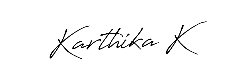 Once you've used our free online signature maker to create your best signature Antro_Vectra_Bolder style, it's time to enjoy all of the benefits that Karthika K name signing documents. Karthika K signature style 7 images and pictures png