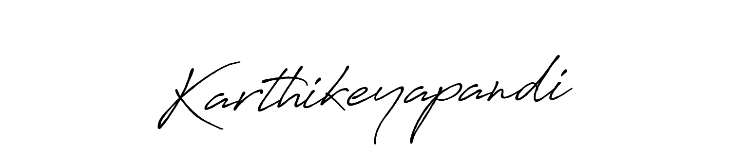 Karthikeyapandi stylish signature style. Best Handwritten Sign (Antro_Vectra_Bolder) for my name. Handwritten Signature Collection Ideas for my name Karthikeyapandi. Karthikeyapandi signature style 7 images and pictures png