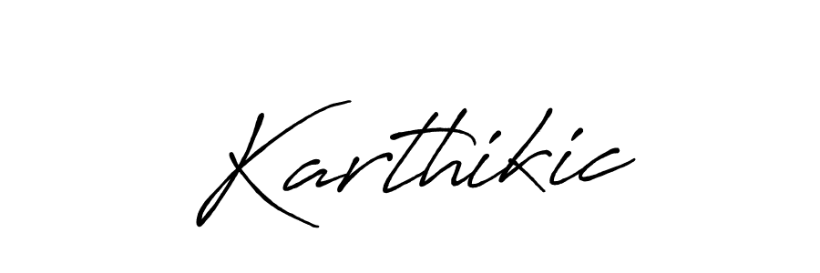 Once you've used our free online signature maker to create your best signature Antro_Vectra_Bolder style, it's time to enjoy all of the benefits that Karthikic name signing documents. Karthikic signature style 7 images and pictures png