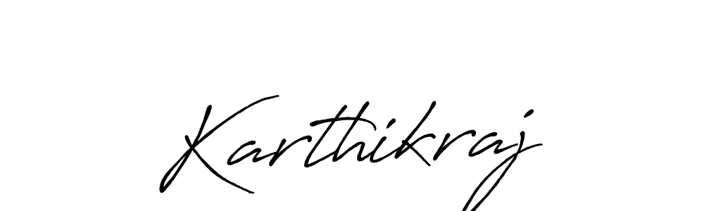 You should practise on your own different ways (Antro_Vectra_Bolder) to write your name (Karthikraj) in signature. don't let someone else do it for you. Karthikraj signature style 7 images and pictures png