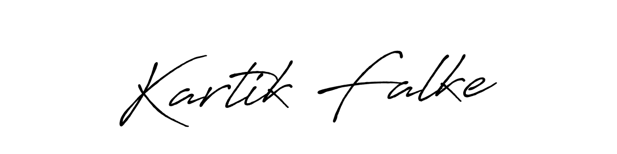 Once you've used our free online signature maker to create your best signature Antro_Vectra_Bolder style, it's time to enjoy all of the benefits that Kartik Falke name signing documents. Kartik Falke signature style 7 images and pictures png