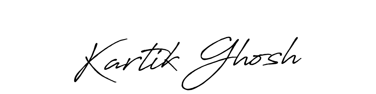 Similarly Antro_Vectra_Bolder is the best handwritten signature design. Signature creator online .You can use it as an online autograph creator for name Kartik Ghosh. Kartik Ghosh signature style 7 images and pictures png