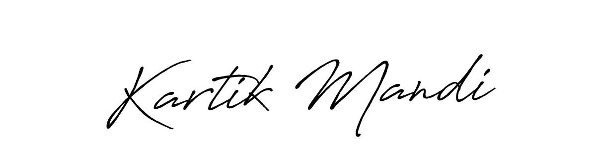 The best way (Antro_Vectra_Bolder) to make a short signature is to pick only two or three words in your name. The name Kartik Mandi include a total of six letters. For converting this name. Kartik Mandi signature style 7 images and pictures png