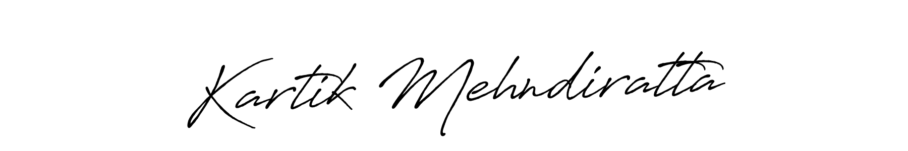 Also You can easily find your signature by using the search form. We will create Kartik Mehndiratta name handwritten signature images for you free of cost using Antro_Vectra_Bolder sign style. Kartik Mehndiratta signature style 7 images and pictures png