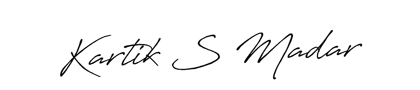 Once you've used our free online signature maker to create your best signature Antro_Vectra_Bolder style, it's time to enjoy all of the benefits that Kartik S Madar name signing documents. Kartik S Madar signature style 7 images and pictures png