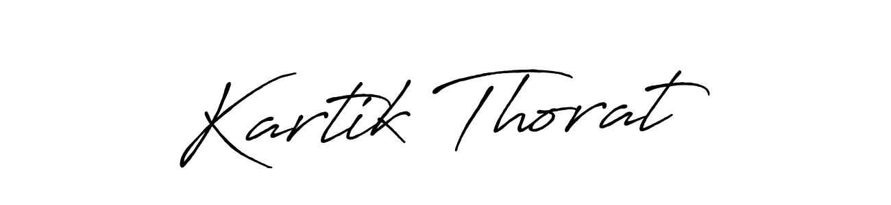 Use a signature maker to create a handwritten signature online. With this signature software, you can design (Antro_Vectra_Bolder) your own signature for name Kartik Thorat. Kartik Thorat signature style 7 images and pictures png