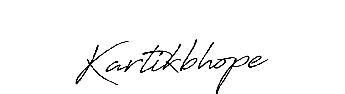 Make a short Kartikbhope signature style. Manage your documents anywhere anytime using Antro_Vectra_Bolder. Create and add eSignatures, submit forms, share and send files easily. Kartikbhope signature style 7 images and pictures png