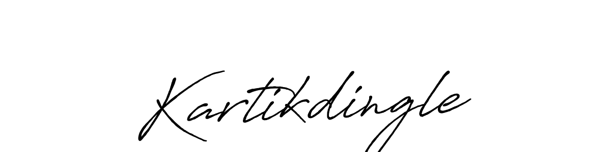 How to Draw Kartikdingle signature style? Antro_Vectra_Bolder is a latest design signature styles for name Kartikdingle. Kartikdingle signature style 7 images and pictures png