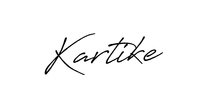 How to make Kartike name signature. Use Antro_Vectra_Bolder style for creating short signs online. This is the latest handwritten sign. Kartike signature style 7 images and pictures png