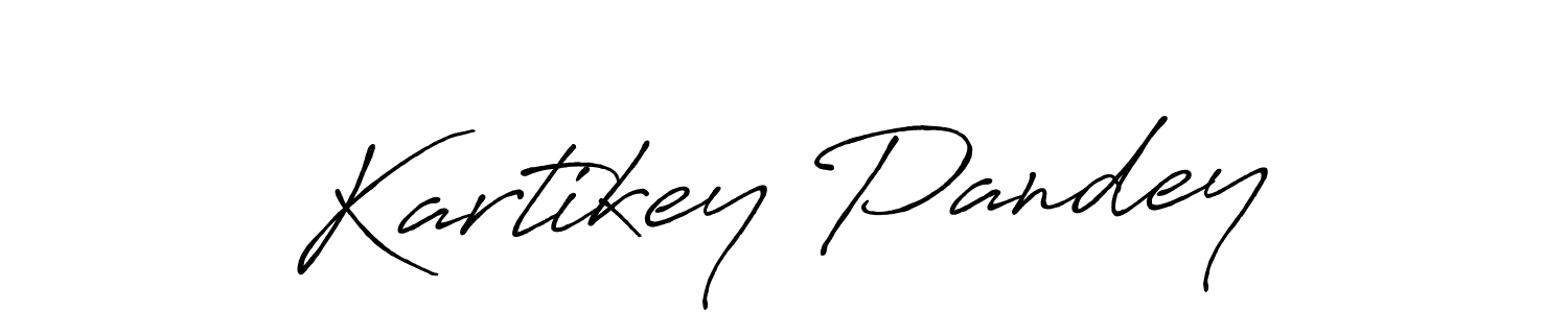 Antro_Vectra_Bolder is a professional signature style that is perfect for those who want to add a touch of class to their signature. It is also a great choice for those who want to make their signature more unique. Get Kartikey Pandey name to fancy signature for free. Kartikey Pandey signature style 7 images and pictures png