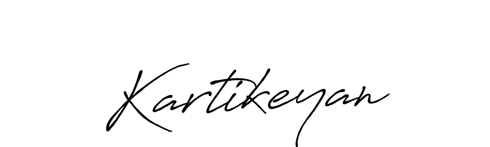 Kartikeyan stylish signature style. Best Handwritten Sign (Antro_Vectra_Bolder) for my name. Handwritten Signature Collection Ideas for my name Kartikeyan. Kartikeyan signature style 7 images and pictures png