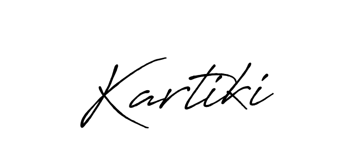 How to make Kartiki name signature. Use Antro_Vectra_Bolder style for creating short signs online. This is the latest handwritten sign. Kartiki signature style 7 images and pictures png