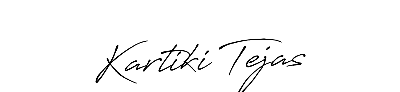 Create a beautiful signature design for name Kartiki Tejas. With this signature (Antro_Vectra_Bolder) fonts, you can make a handwritten signature for free. Kartiki Tejas signature style 7 images and pictures png