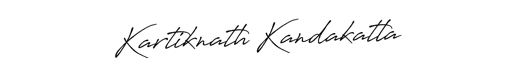 Use a signature maker to create a handwritten signature online. With this signature software, you can design (Antro_Vectra_Bolder) your own signature for name Kartiknath Kandakatla. Kartiknath Kandakatla signature style 7 images and pictures png