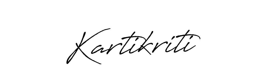 Once you've used our free online signature maker to create your best signature Antro_Vectra_Bolder style, it's time to enjoy all of the benefits that Kartikriti name signing documents. Kartikriti signature style 7 images and pictures png