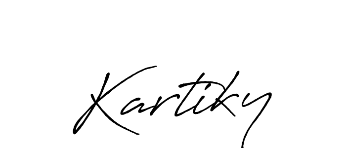How to Draw Kartiky signature style? Antro_Vectra_Bolder is a latest design signature styles for name Kartiky. Kartiky signature style 7 images and pictures png