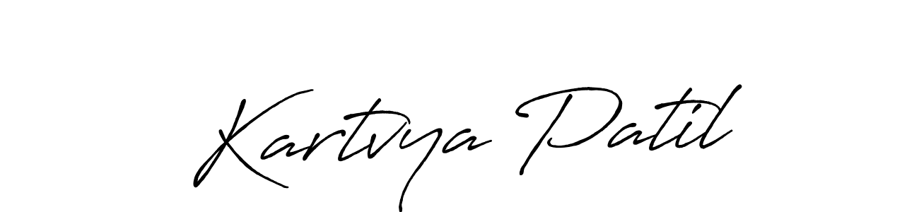if you are searching for the best signature style for your name Kartvya Patil. so please give up your signature search. here we have designed multiple signature styles  using Antro_Vectra_Bolder. Kartvya Patil signature style 7 images and pictures png