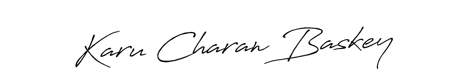 Make a beautiful signature design for name Karu Charan Baskey. Use this online signature maker to create a handwritten signature for free. Karu Charan Baskey signature style 7 images and pictures png