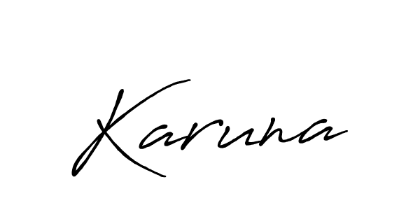 Here are the top 10 professional signature styles for the name Karuna. These are the best autograph styles you can use for your name. Karuna signature style 7 images and pictures png
