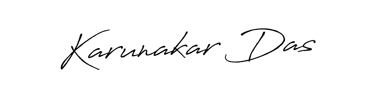 Also You can easily find your signature by using the search form. We will create Karunakar Das name handwritten signature images for you free of cost using Antro_Vectra_Bolder sign style. Karunakar Das signature style 7 images and pictures png