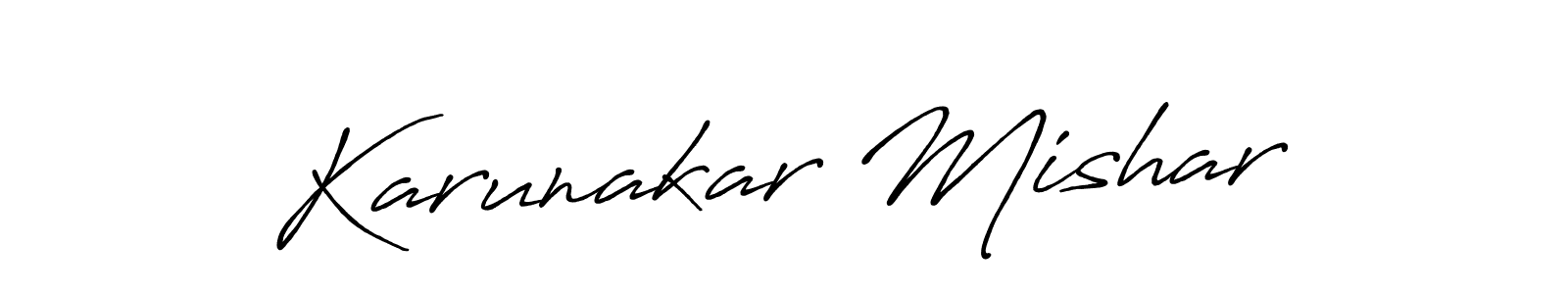 How to Draw Karunakar Mishar signature style? Antro_Vectra_Bolder is a latest design signature styles for name Karunakar Mishar. Karunakar Mishar signature style 7 images and pictures png