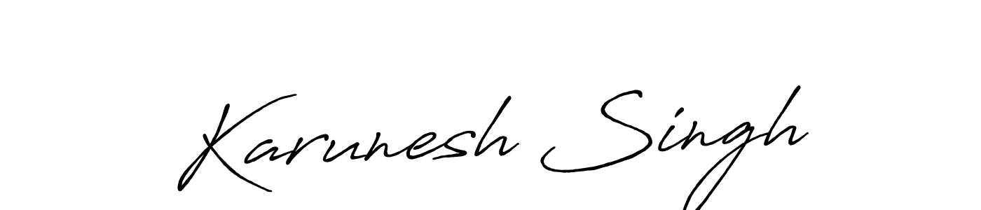 Once you've used our free online signature maker to create your best signature Antro_Vectra_Bolder style, it's time to enjoy all of the benefits that Karunesh Singh name signing documents. Karunesh Singh signature style 7 images and pictures png