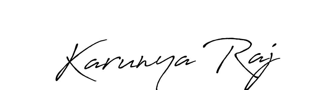 This is the best signature style for the Karunya Raj name. Also you like these signature font (Antro_Vectra_Bolder). Mix name signature. Karunya Raj signature style 7 images and pictures png