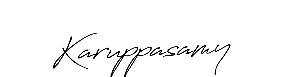 It looks lik you need a new signature style for name Karuppasamy. Design unique handwritten (Antro_Vectra_Bolder) signature with our free signature maker in just a few clicks. Karuppasamy signature style 7 images and pictures png