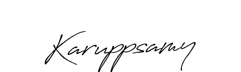 This is the best signature style for the Karuppsamy name. Also you like these signature font (Antro_Vectra_Bolder). Mix name signature. Karuppsamy signature style 7 images and pictures png