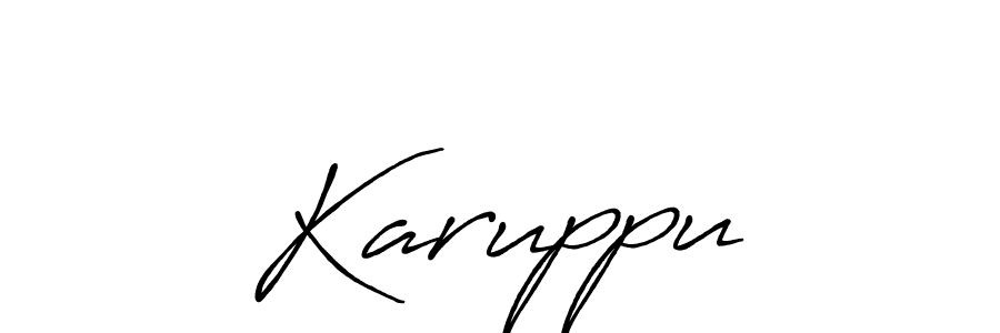 Make a short Karuppu° signature style. Manage your documents anywhere anytime using Antro_Vectra_Bolder. Create and add eSignatures, submit forms, share and send files easily. Karuppu° signature style 7 images and pictures png