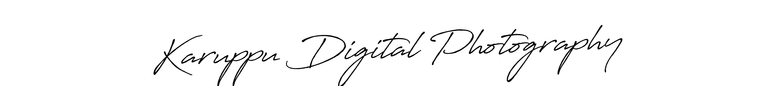 Use a signature maker to create a handwritten signature online. With this signature software, you can design (Antro_Vectra_Bolder) your own signature for name Karuppu Digital Photography. Karuppu Digital Photography signature style 7 images and pictures png