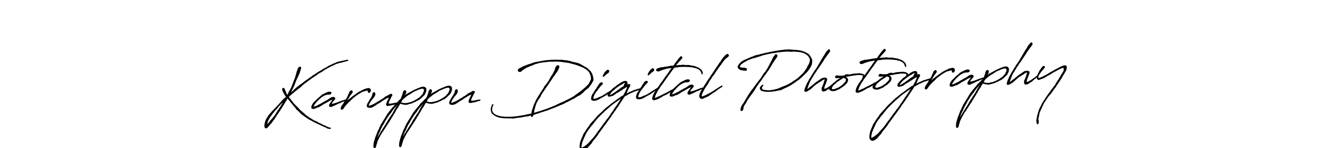 Karuppu Digital Photography stylish signature style. Best Handwritten Sign (Antro_Vectra_Bolder) for my name. Handwritten Signature Collection Ideas for my name Karuppu Digital Photography. Karuppu Digital Photography signature style 7 images and pictures png