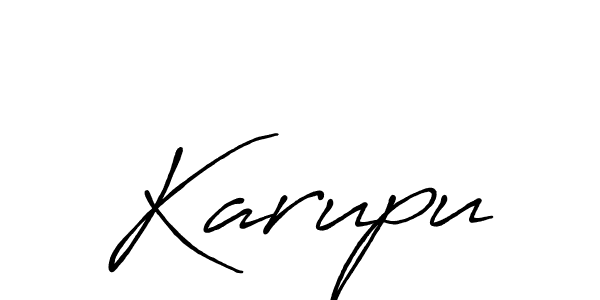 It looks lik you need a new signature style for name Karupu. Design unique handwritten (Antro_Vectra_Bolder) signature with our free signature maker in just a few clicks. Karupu signature style 7 images and pictures png
