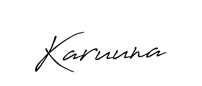 It looks lik you need a new signature style for name Karuuna. Design unique handwritten (Antro_Vectra_Bolder) signature with our free signature maker in just a few clicks. Karuuna signature style 7 images and pictures png