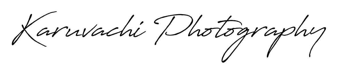 A classic penmanship look for Karuvachi Photography. The Antro_Vectra_Bolder font brings timeless elegance and confidence to every signed document. Karuvachi Photography signature style 7 images and pictures png