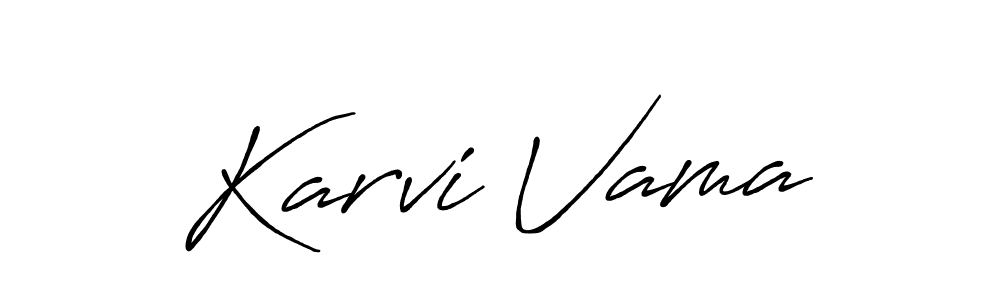 How to Draw Karvi Vama signature style? Antro_Vectra_Bolder is a latest design signature styles for name Karvi Vama. Karvi Vama signature style 7 images and pictures png