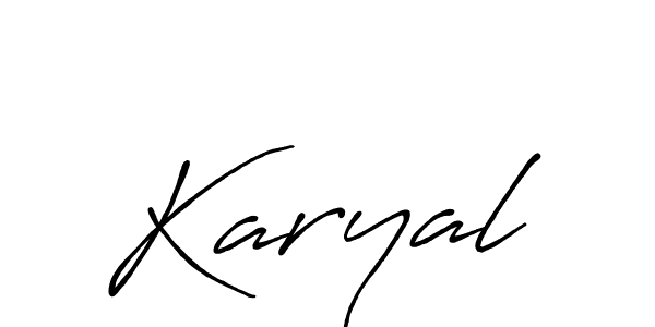 Here are the top 10 professional signature styles for the name Karyal. These are the best autograph styles you can use for your name. Karyal signature style 7 images and pictures png