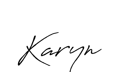 How to Draw Karyn signature style? Antro_Vectra_Bolder is a latest design signature styles for name Karyn. Karyn signature style 7 images and pictures png