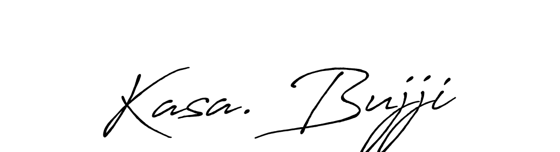 Make a beautiful signature design for name Kasa. Bujji. With this signature (Antro_Vectra_Bolder) style, you can create a handwritten signature for free. Kasa. Bujji signature style 7 images and pictures png